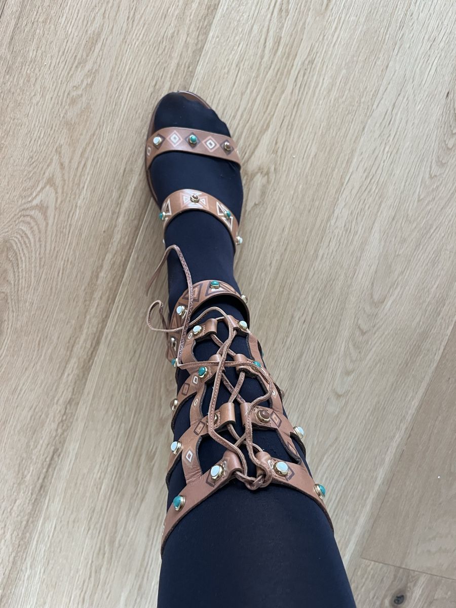 Scarpe da donna: Vince Camuto Ledersandalen Gr. 40 – Nuovo (secondo la descrizione) da Chur venduto da Mity88