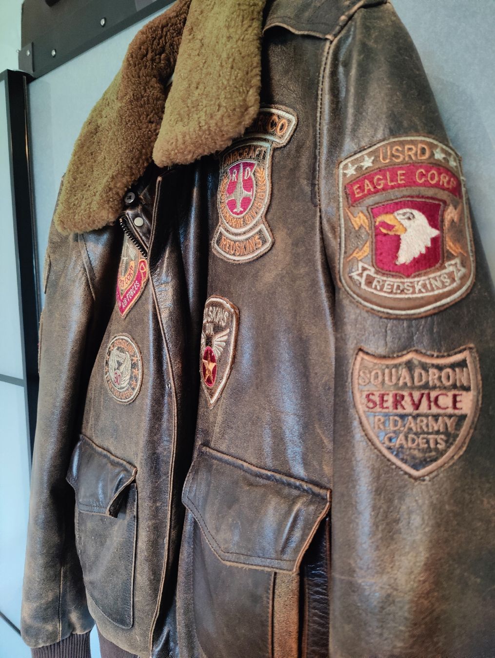 Redskins Giacche: Redskins Lederjacke/Pilotenjacke L – Nuovo (secondo la descrizione) da Zollikofen venduto da Ninu_359 1