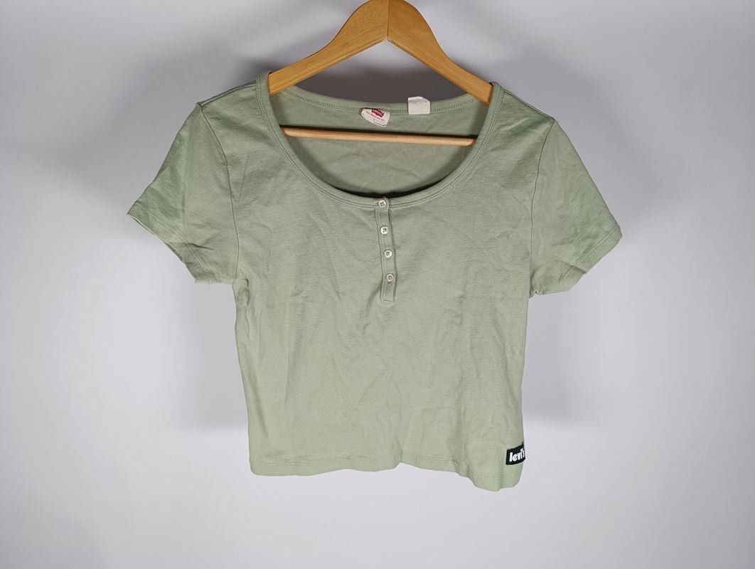 Levi's Top: LEVI'S Crop top vert taille L – Usato da Thielle venduto da Plusvalue_Neuchatel