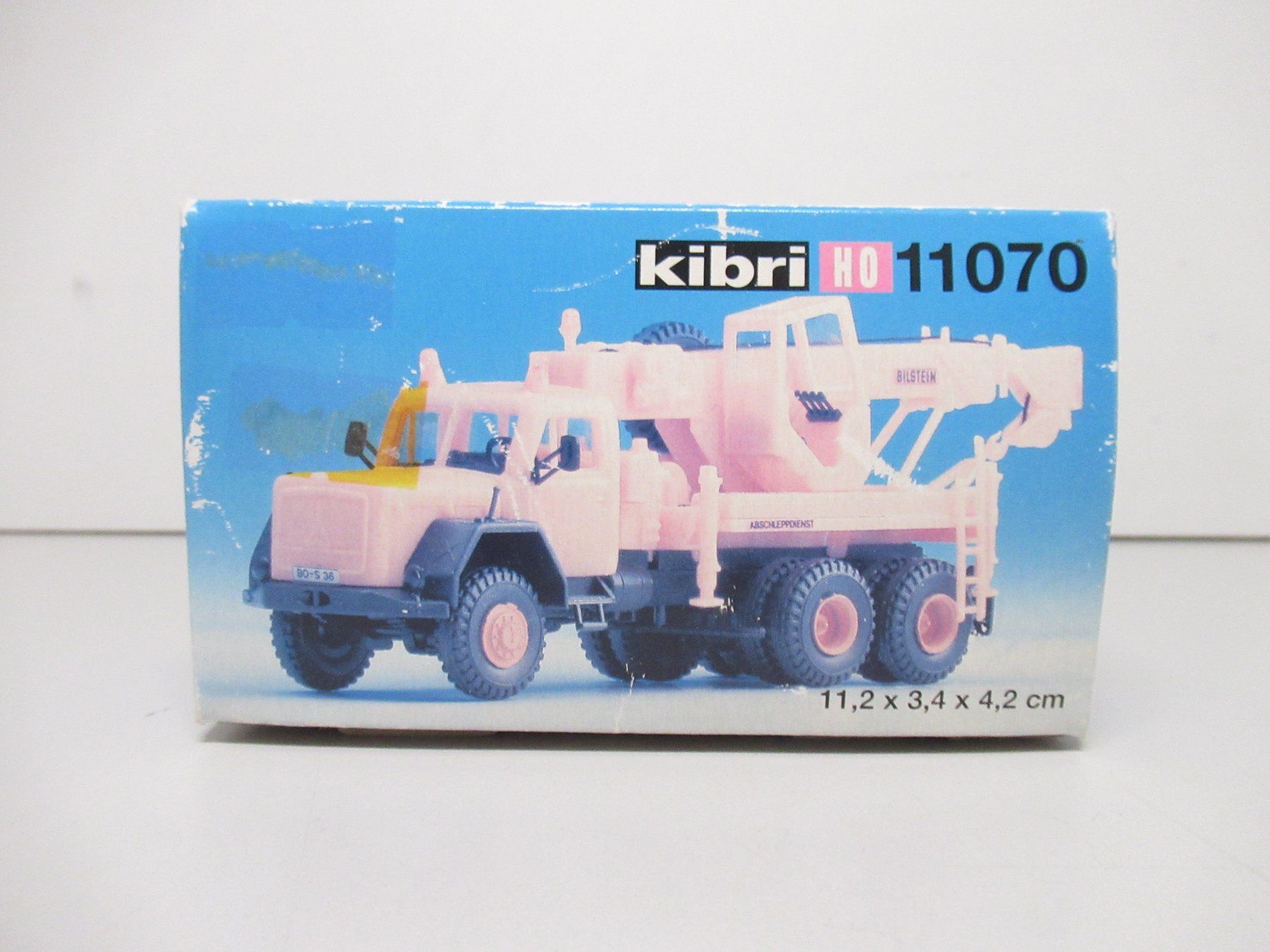 Maquette Kibri Magirus Deutz Bilstein Crane Truck 1:87 – Kit D’assemblage Vintage