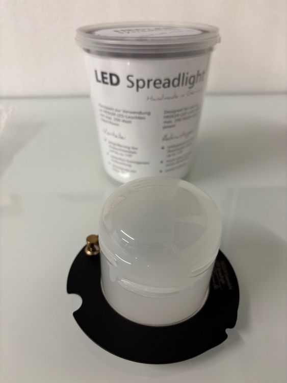 Hedler LED SpreadLight - Pyrexglocke für Hedler Profilux LED (Neu und ...