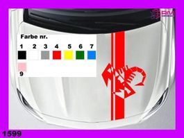 Abarth Skorpion grafische Abziehbilder