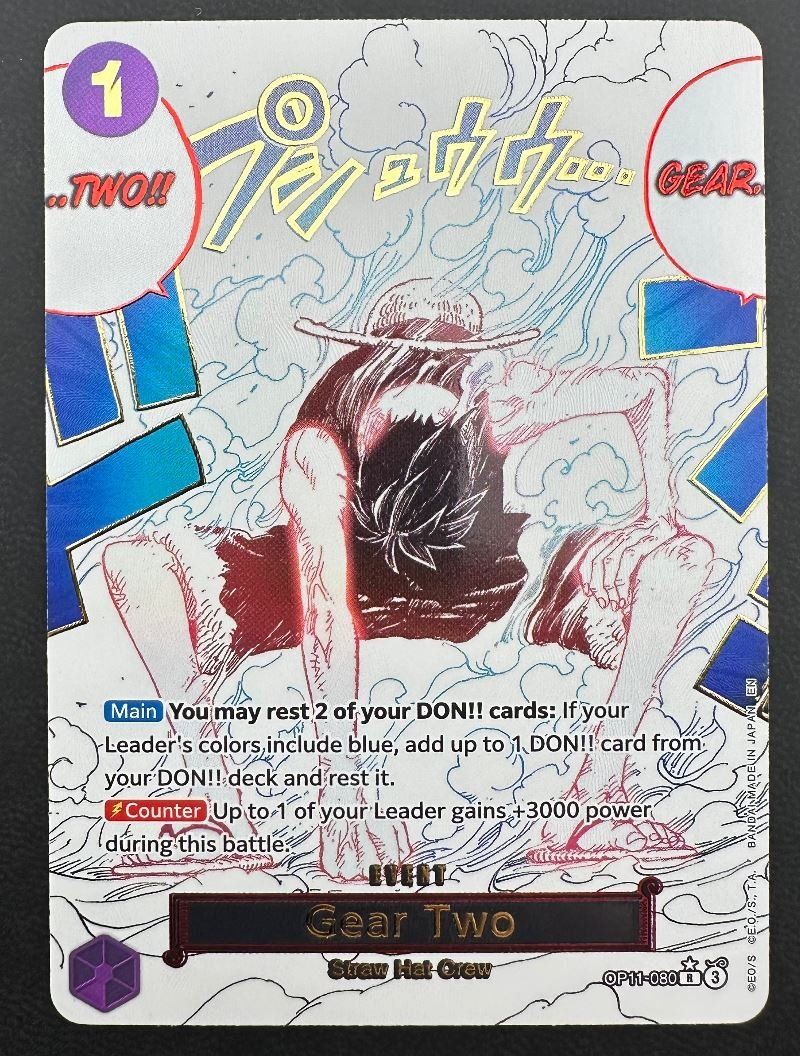 Bandai Cartes à collectionner: Gear Two OP11-080 – D'occasion à Obergerlafingen par collector-shop.ch
