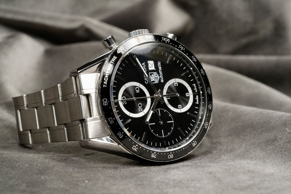 Tag Heuer - Carrera Ref. CV2010 Panda Dial Automatic Chrono 8