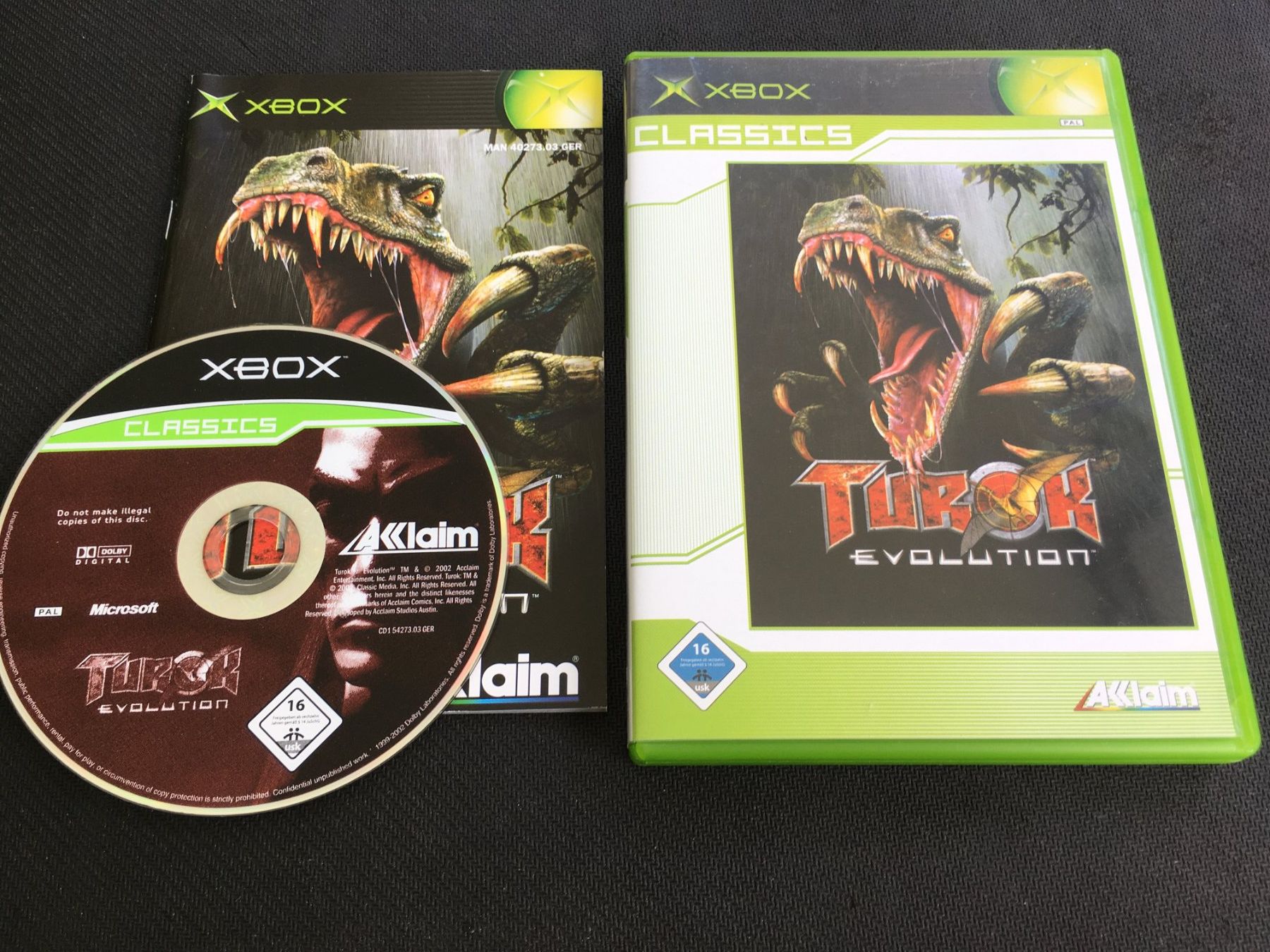 Microsoft Spiele: Turok Evolution - Xbox – Gebraucht aus St.Gallen von sjosjo