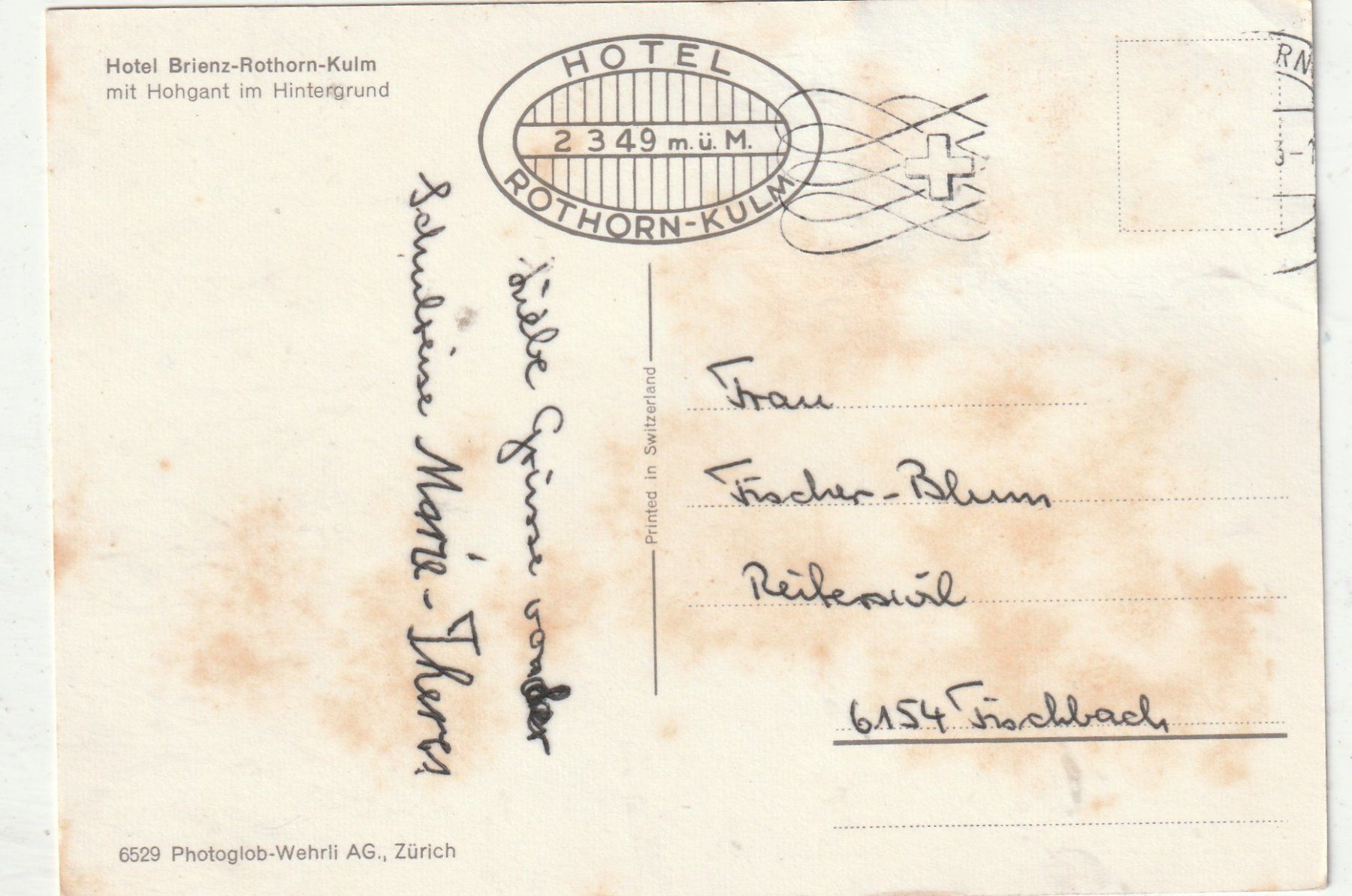 Cartes postales: Berghaus Kühboden – D'occasion à Lumbrein par made02 1