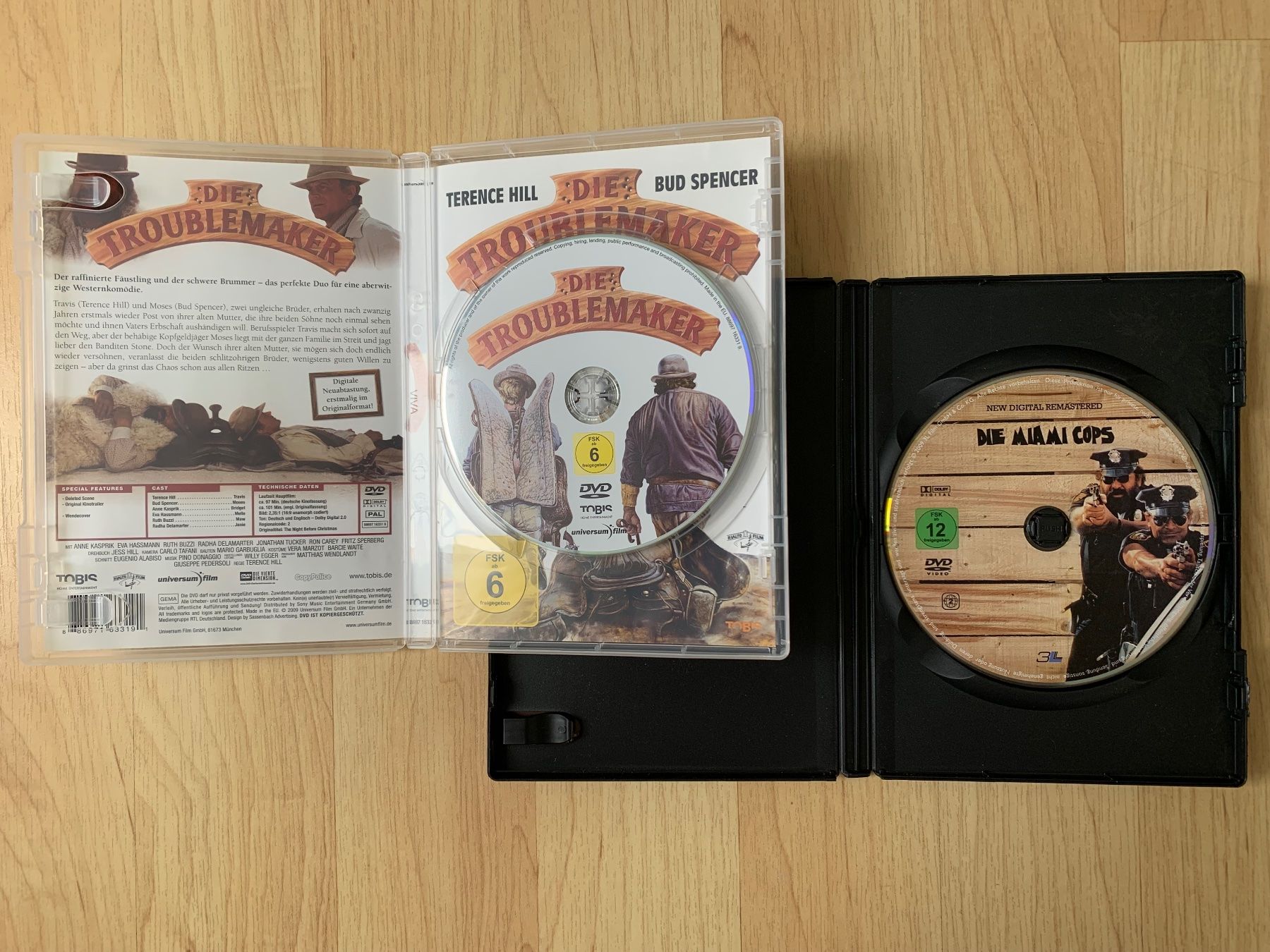 Alle DVDs: Die Troublemaker + Die Miami Cops (DVD) – Gebraucht aus Sissach von BeetleMouse 2
