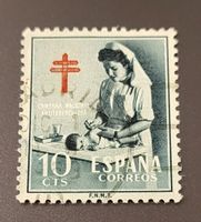 Spanien alte briefmarke