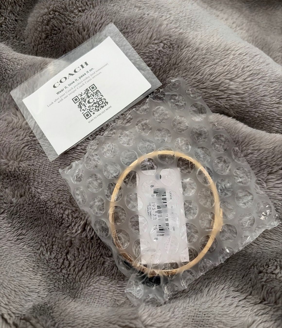 Coach Armbänder & -reifen: Coach Armband Gold/Schwarz – Neu und originalverpackt aus Bauma von athena00 2