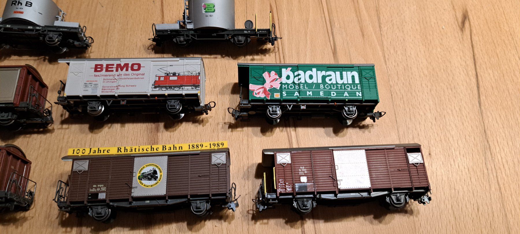 Bemo Modelleisenbahnen: Konvolut Bemo Güterwagen – Gebraucht aus Urdorf von Canyamel1 3