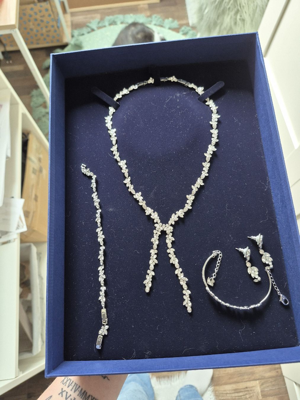 Swarovski Altri gioielli: SWAROVSKI- Ensemble parure bijoux – Usato da Riaz venduto da Murielbhs