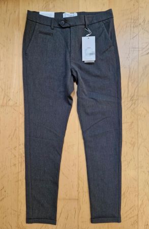 LES DEUX Slim fit Hose, Anthrazit, Gr. 29/30 - NEU