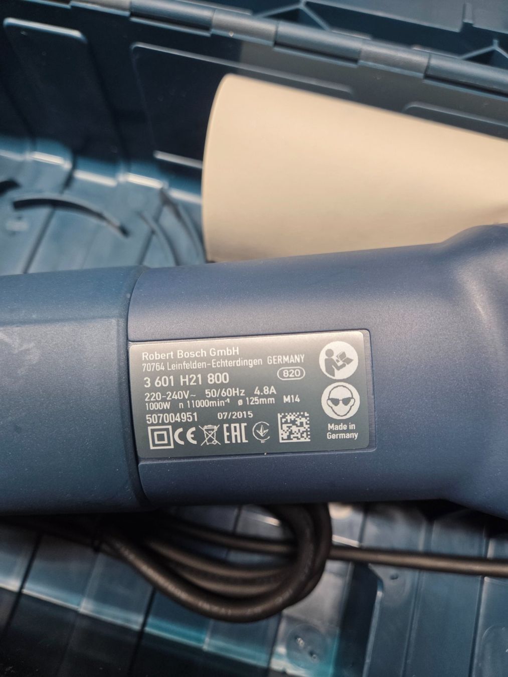 Bosch Smerigliatrici & Lucidatrici: BOSCH GWS 1000  winkelschleifer – Nuovo e nell'imballaggio originale da Beinwil (Freiamt) venduto da pawel84 2