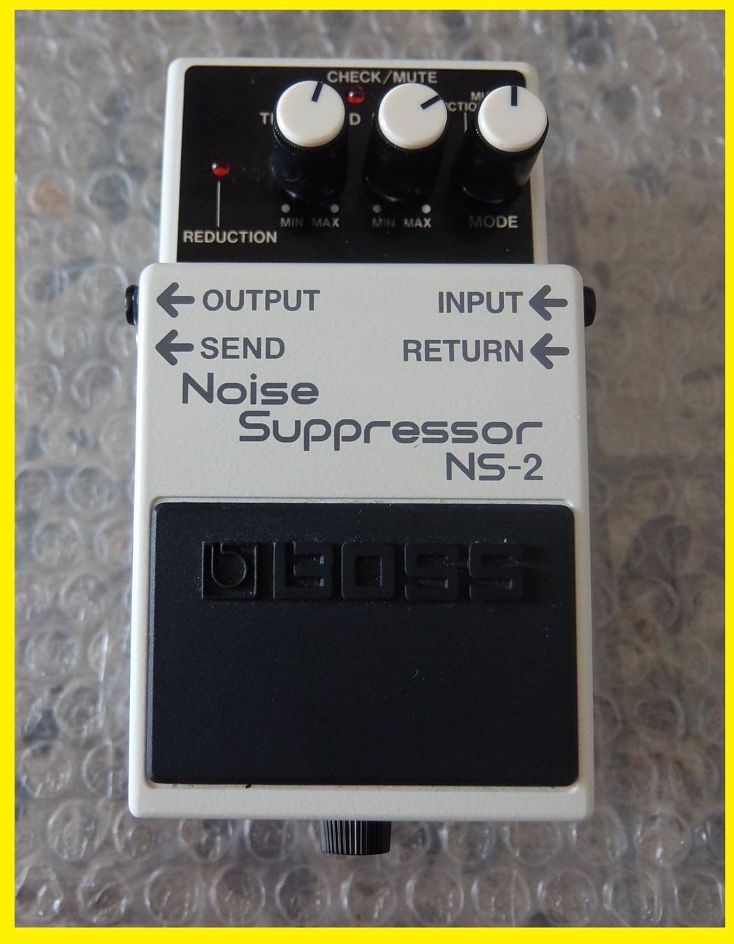 Boss Musikinstrumente: BOSS Noise Suppressor NS-2 Gitarren Effektgerät – Gebraucht aus Basel von Elektronik_Markt