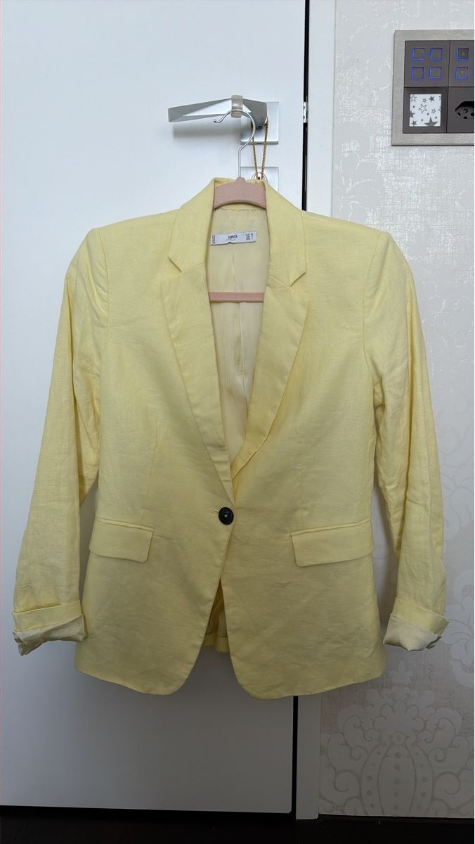 Mango Giacche: Mango Blazer gelb S guter Zustand – Usato da Zürich venduto da mcdcd