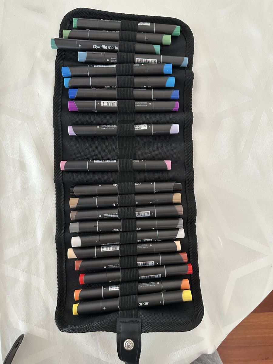 Copic Penna & Evidenziatori: 50+ Copic Marker & styilefile marker – Usato da Thalwil venduto da bqazus 1