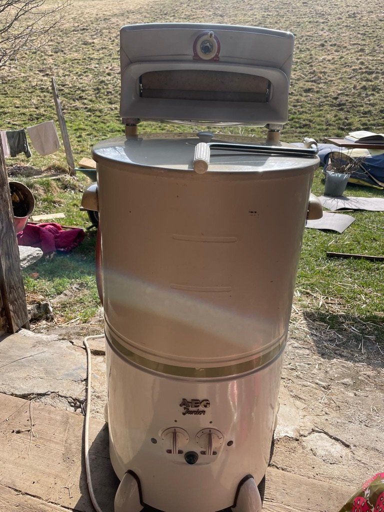 Waschmaschinen: Ancien lave-linge Aeg Junior – Gebraucht aus Les Planchettes von graber_j