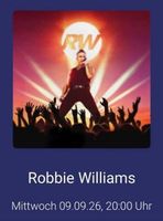 Robbie Williams, Mi 9.9.26 Sitze W2. 390fr