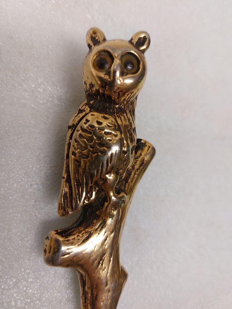 Flaschenöffner & -verschlüsse: Vintage solid brass owl bottle opener for collectors – Gebraucht aus Pambio Noranco von TREBORLOP 3