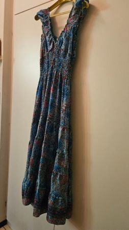 Vestito fantasia in seta tg.M Kasturì