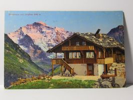 Bernerhaus mit Jungfrau  1916