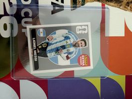 Panini Lionel Messi Extra Sticker Silber
