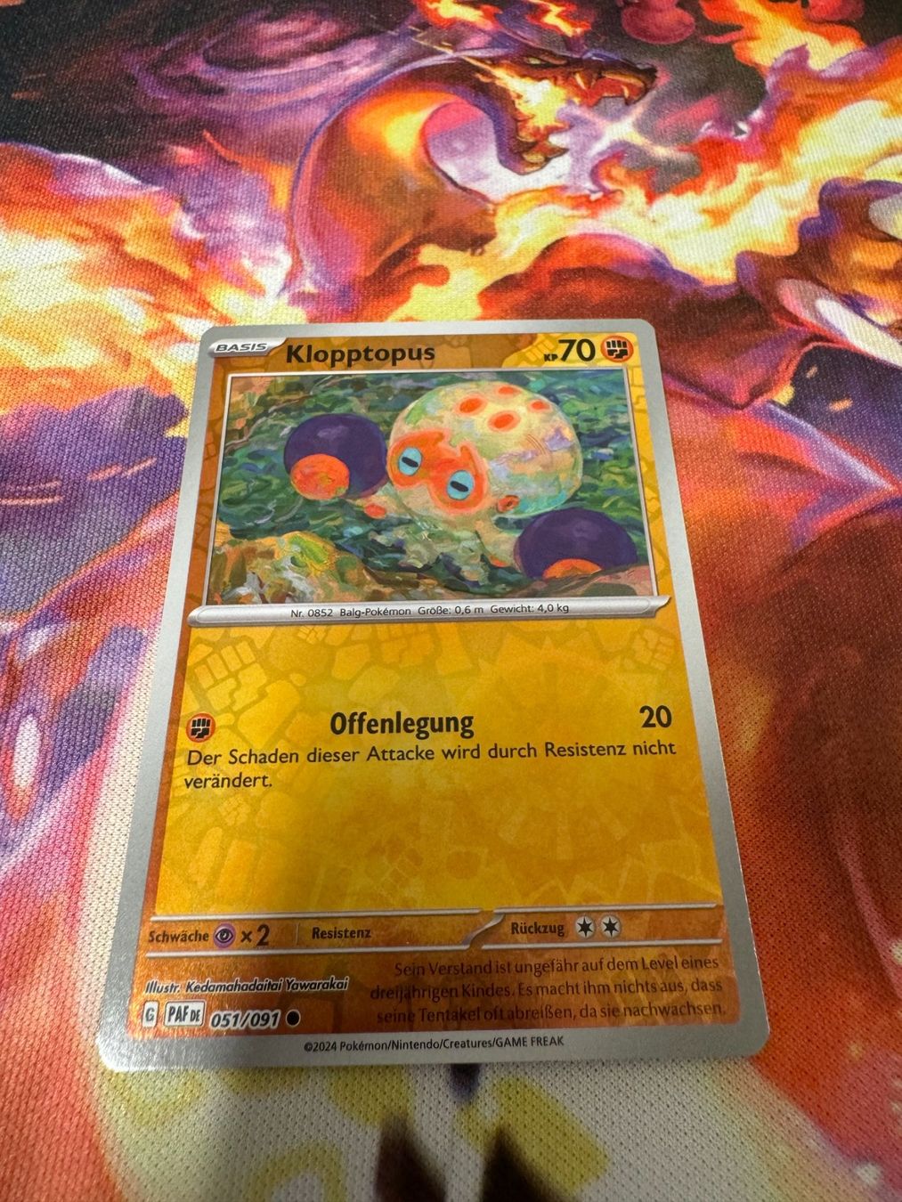 Pokémon Carte collezionabili: Klopptopus (PAF 051) / Reverse Holo / Paldeas Schicksale – Nuovo (secondo la descrizione) da Bülach venduto da CherryBlu