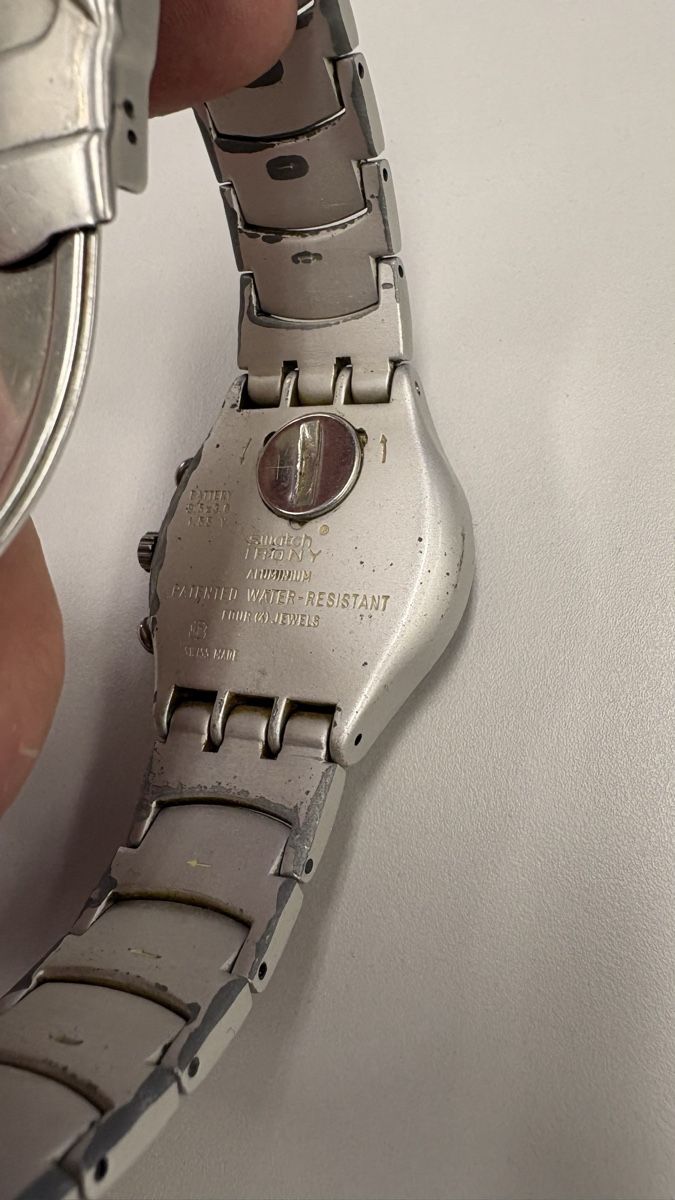 Swatch Orologi: Swatch Irony Aluminium – Usato da Gunzgen venduto da Dasding 2