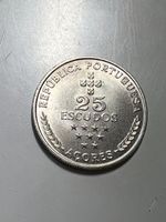 25 Escudos 1980 Azoren gut erhalten