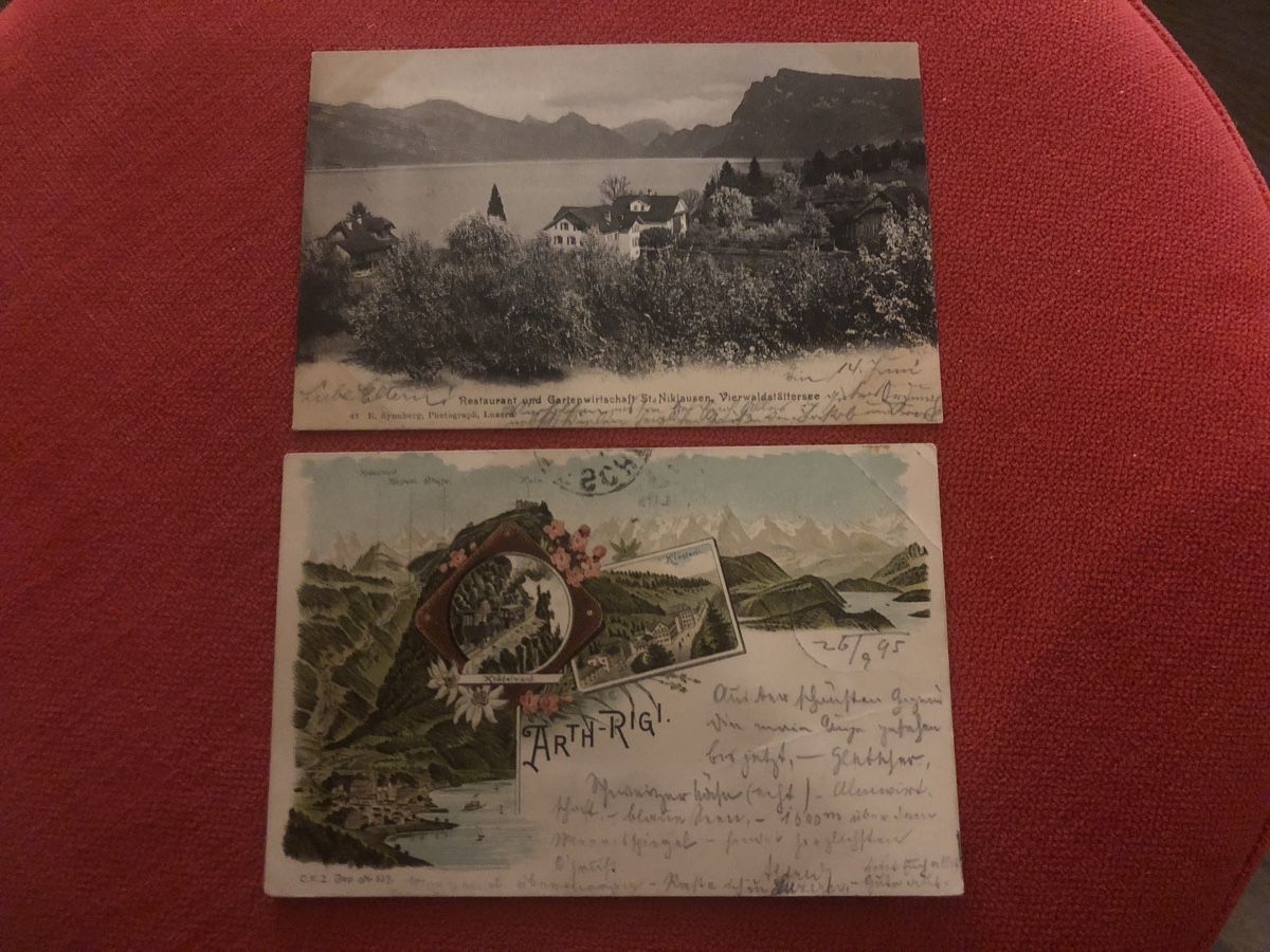 Ansichtskarten: 7 besondere AK dabei 3 Lithos – Gebraucht aus Lufingen von Rac0 6
