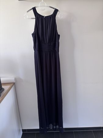 Abendkleid Esprit Gr. 38 blau