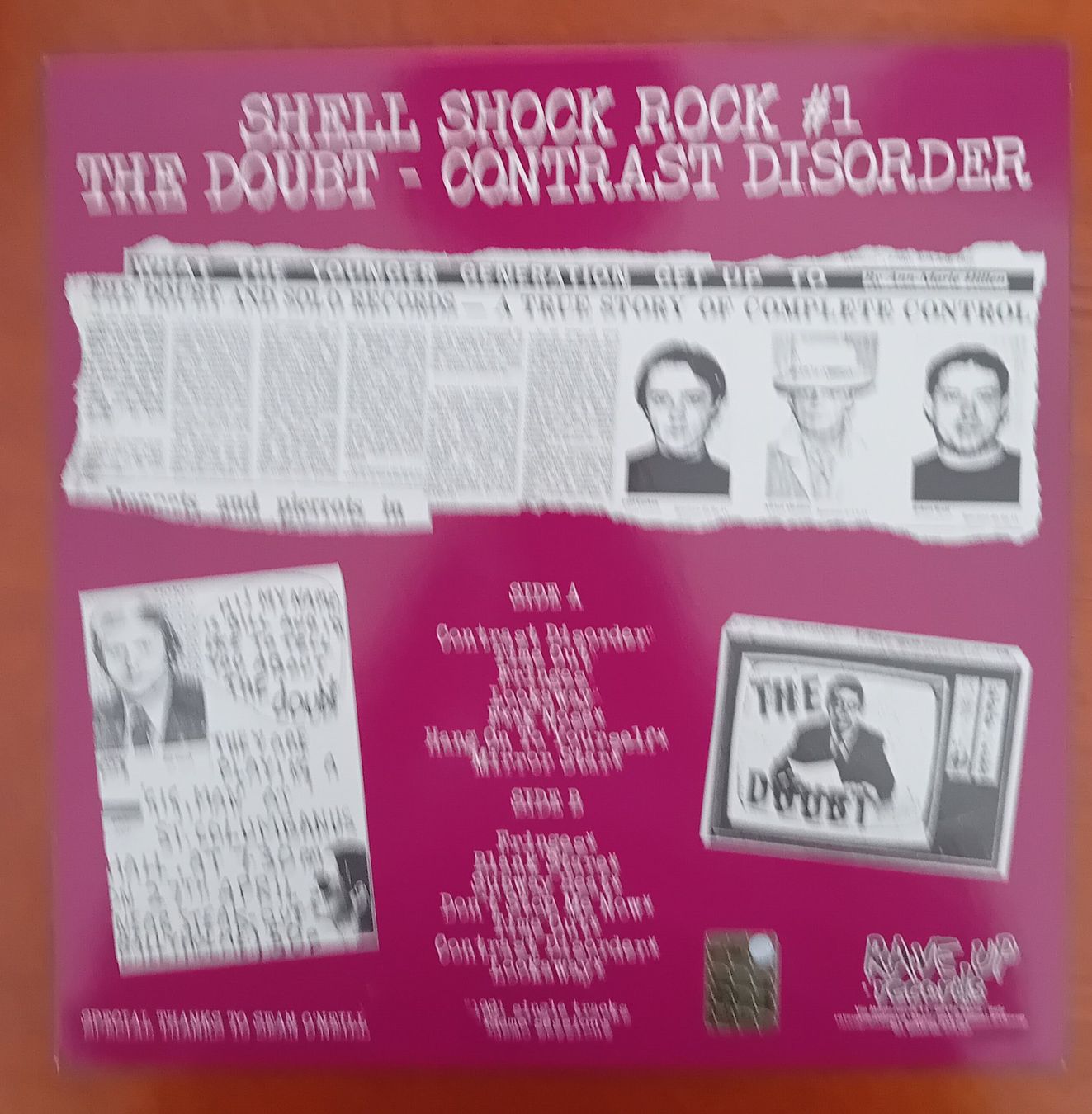 Dischi in vinile: The Doubt - Contrast Disorder LP – Usato da Lugano venduto da mdal 1
