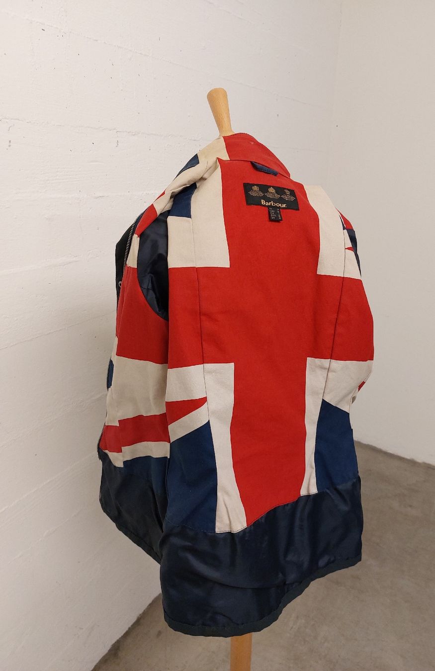 Barbour Giacche: BARBOUR Wax Force Utility, Union Jack Gr.36 – Usato da Zürich venduto da 300SLR 7