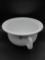 RIESS Emaille Topf Weiss Vintage