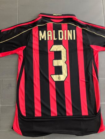 Trikot Ac Milan, NEU, Saison 06-07, Nr. 3 Maldini, Grösse L