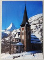 Kirche Zermatt, Matterhorn 4478 m
