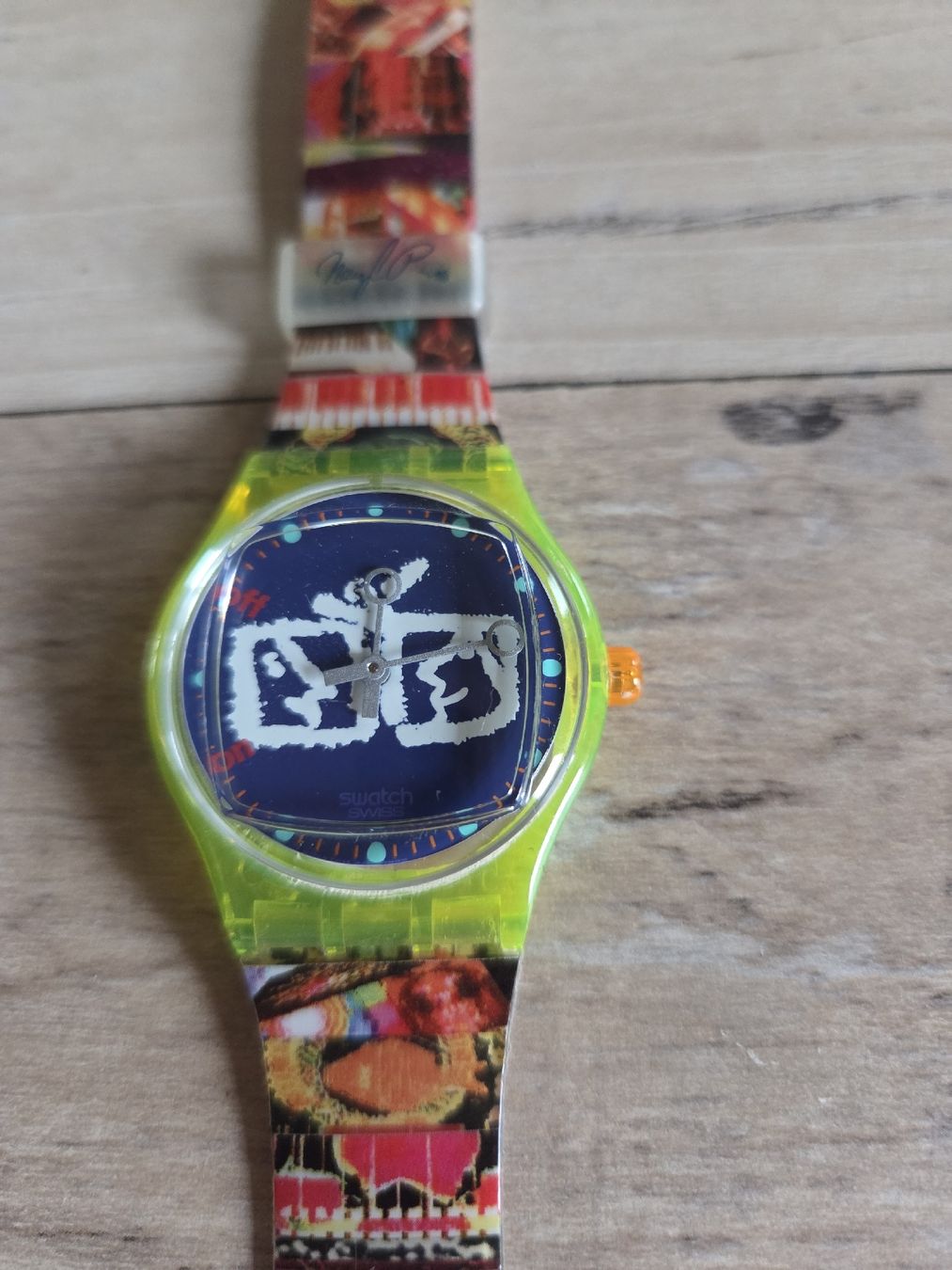 Vintage Swatch Art Special 1996 Zapping by Nam June Paik. (Gebraucht ...