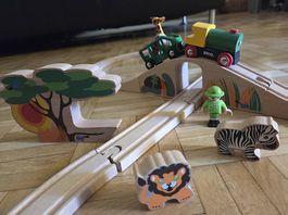 Brio Eisenbahn Set Safari 