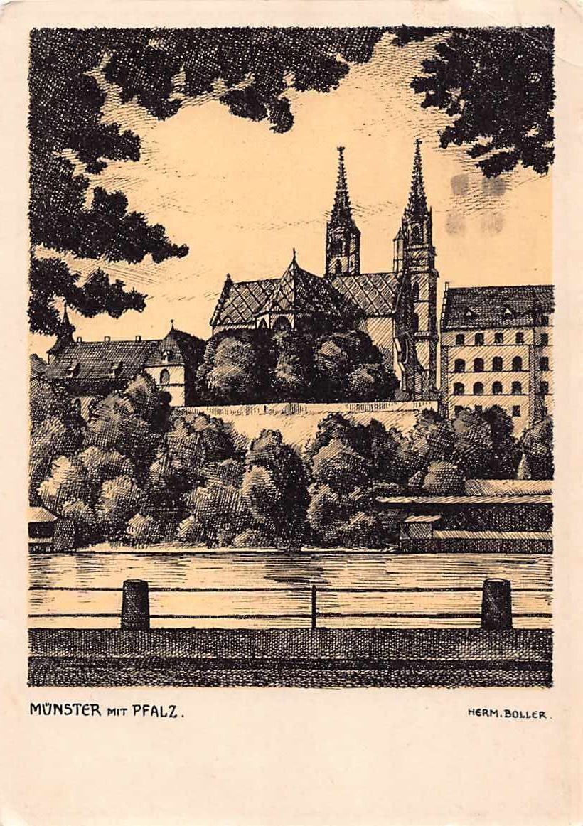 Cartoline postali: SPENDENKARTE HANDELSSCHULE BASEL – Usato da Winterthur venduto da SchatzchischtliWinti
