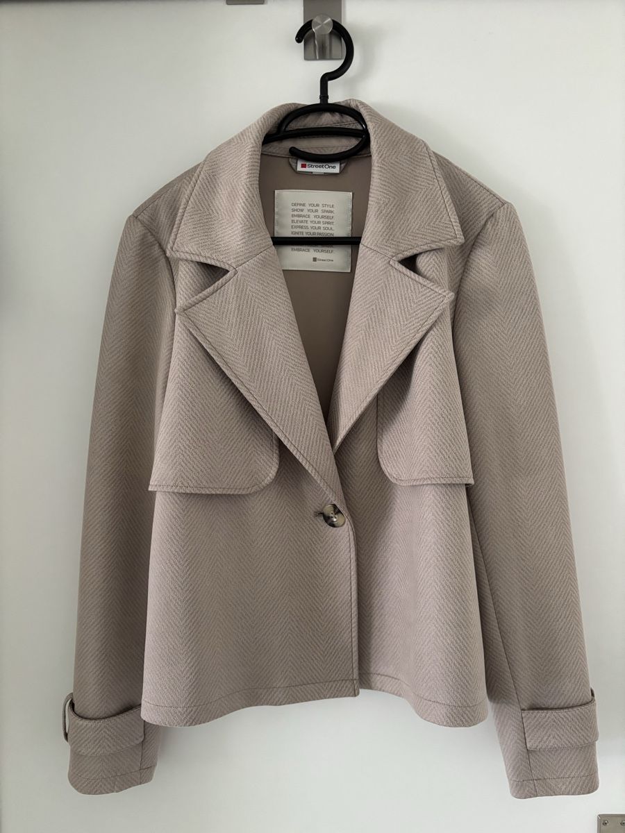 Giacche: Street One Jacke, Beige, Grösse 36 – Nuovo (secondo la descrizione) da Illnau venduto da TeddyBean