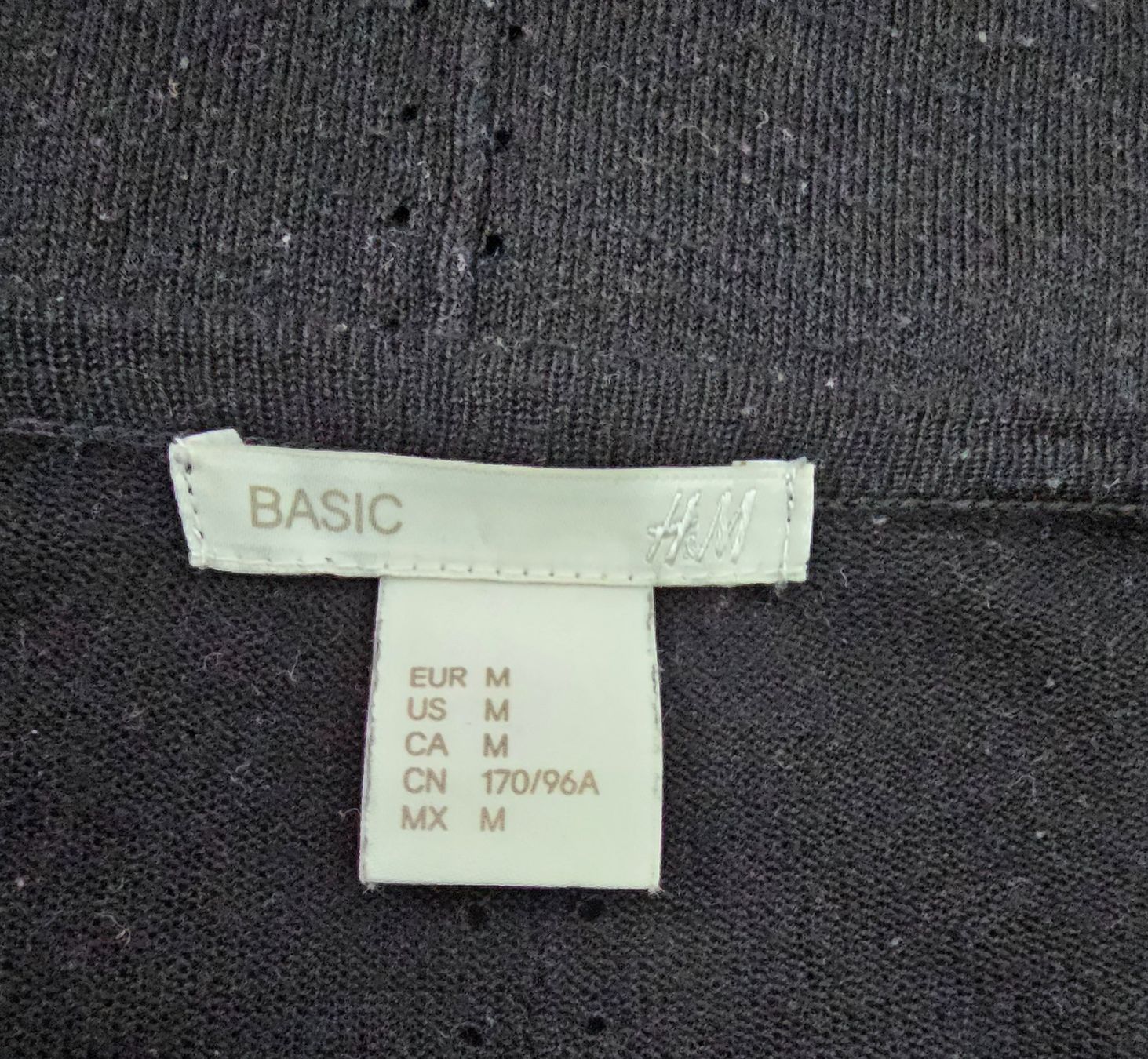H&M Vestiti: H&M leichtes Strick Kleid Gr. M Schwarz – Usato da Füllinsdorf venduto da Sunnebliemli7 2