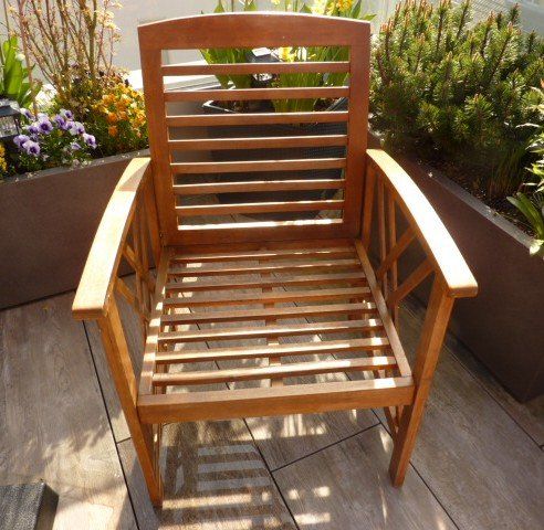 Sedie: Gartensessel aus Akazienholz – Usato da Hombrechtikon venduto da mincky