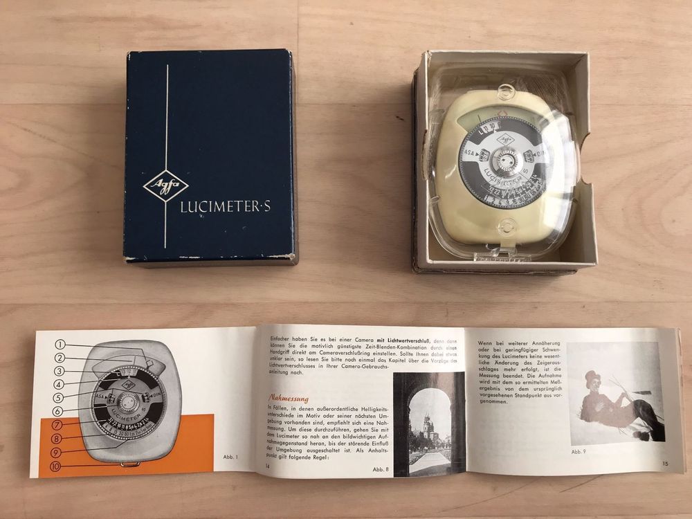 AGFA LUCIMETER.S, AGFA Belichtungsmesser Kaufen auf Ricardo