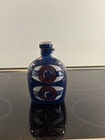 Flakon mit Stöpsel Keramik Aluminia dänisch Thorsson 1957