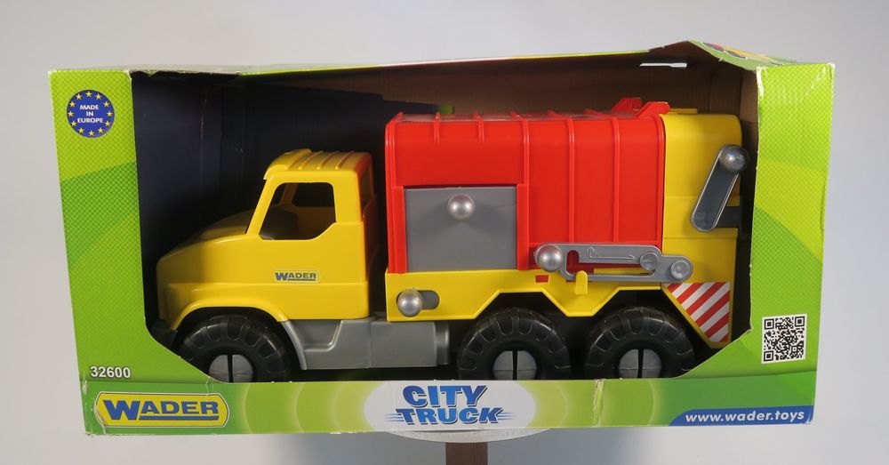Wader 85093 My First Truck Feuerwehr | Spielzeugauto Für Kleinkinder | Maße 239 X 126 X 136 Mm