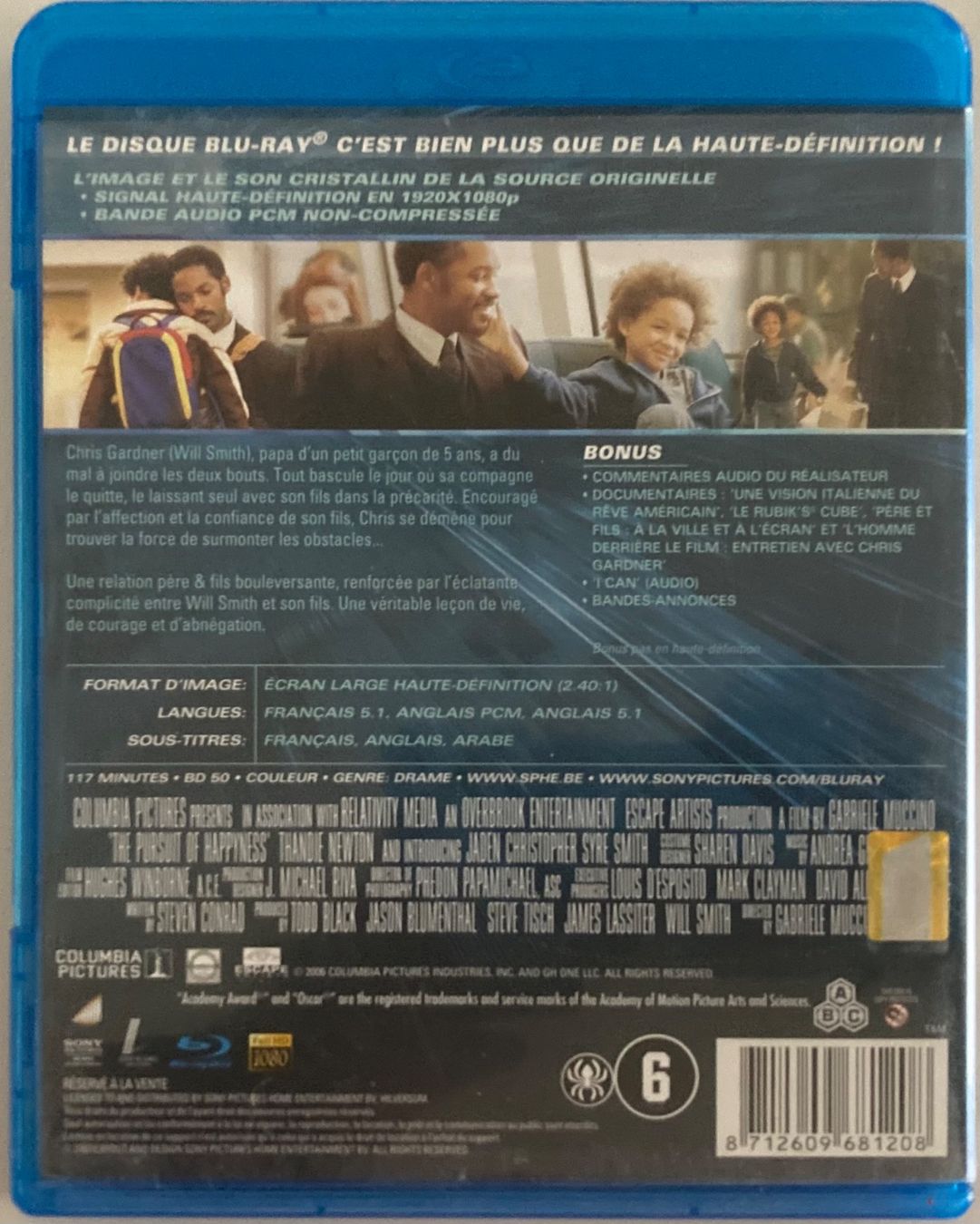 Tutti i DVDs: WILL SMITH - À LA RECHERCHE DU BONHEUR – Usato da Poliez-Pittet venduto da Newtown-Records 1