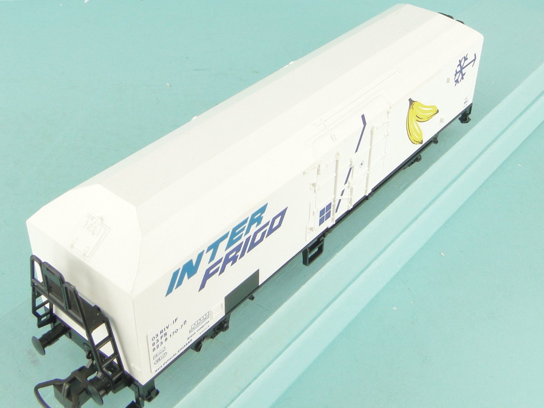 Rivarossi Modellini di ferrovie: Rivarossi 2445 H0 FS Interfrigo – Usato da Bülach venduto da cann11 8