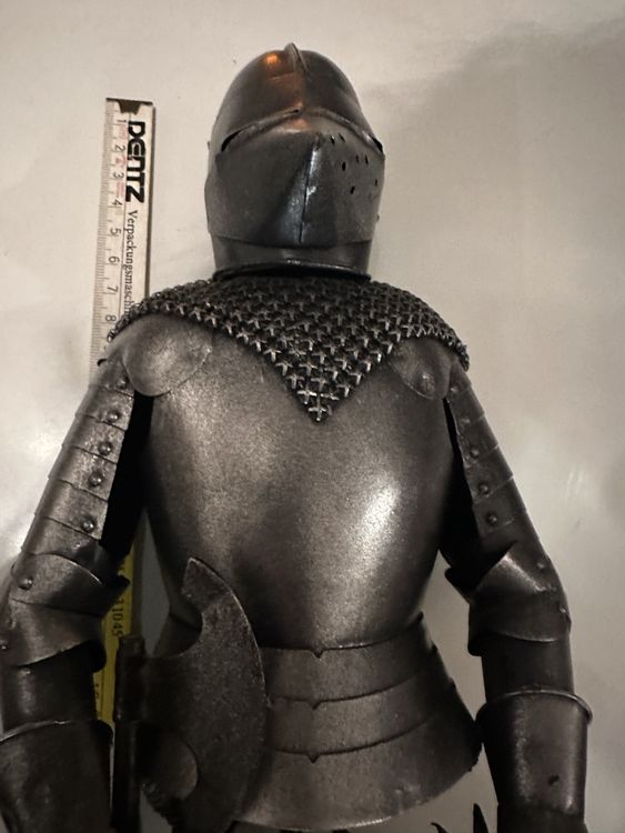 Figuren Shop GmbH Toilettenpapierhalter Toilettenpapierhalter - Kreuzritter - Klopapierhalter - Mittelalter, Klopapierhalterung