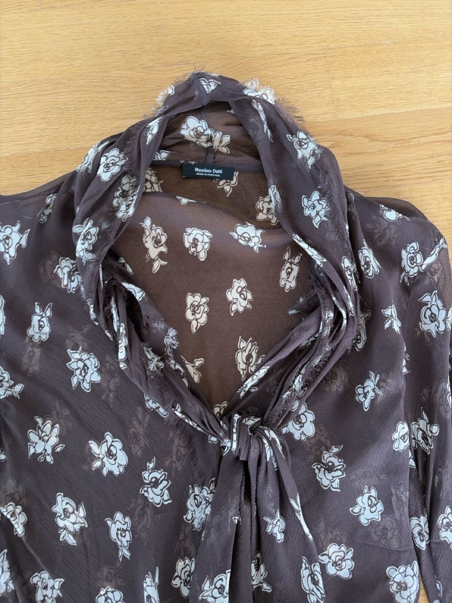 Massimo Dutti Camicette: Massimo Dutti Blumenmuster, Gr. XS – Nuovo (secondo la descrizione) da Zürich venduto da ufe_f5q5 1