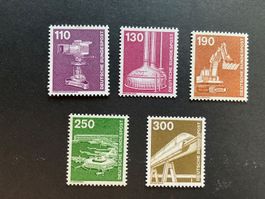 BRD 1982 Industrie und Technik komplette Serie postfrisch**